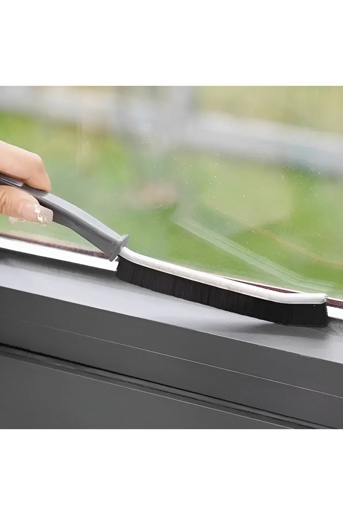 (2 Adet) Banyo Mutfak Lavabo için Detay Temizlik Fırçası