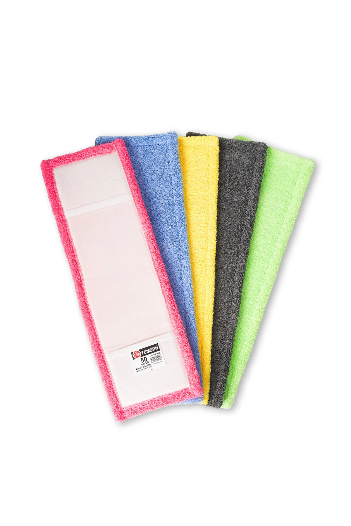 (2 Adet) 50 cm Mikrofiber Havlu Mop Tüm Aparatlara Uygun Yedek Mop